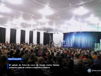 6ª edição da Feira do Livro da Escola Carlos Gomes promove noite de cultura e incentivo à leitura