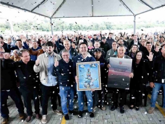 A Inauguração do Condomínio do Idoso Romilda Josefina Sartori Corbari – a justa homenagem a essa Pioneira e a obra entregue ao Governador