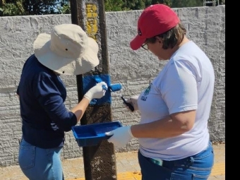 Agentes de Endemias iniciam identificação de postes para reforçar ações de combate à dengue