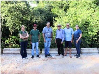 Vistoria técnica acompanha conclusão das obras nas pontes de São Carlos e São Braz