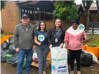 Recicla SMI de julho recebe mais de 380 quilos de materiais recicláveis