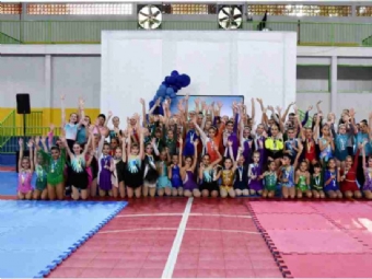 Mostra e Copa do Iguaçu movimentam a ginástica rítmica em São Miguel do Iguaçu