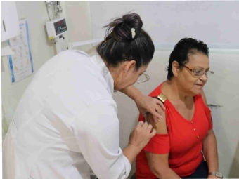 São Miguel do Iguaçu vacina 451 pessoas no “Dia D” contra a influenza