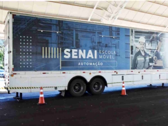 Unidade Móvel do Senai chega a São Miguel do Iguaçu com curso gratuito e bolsa-auxílio de até R$ 1.008