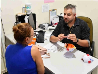 Pacientes do Hiperdia recebem atendimento preventivo voltado à saúde dos olhos