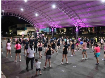 Aulão de Ritbox reúne mulheres em ação especial de saúde e bem-estar em São Miguel do Iguaçu