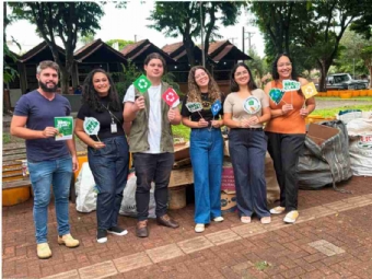 Recicla SMI fortalece sustentabilidade e recebe visita técnica de universitários em São Miguel do Iguaçu