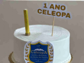 Celeopa (Centro de Letras do Oeste do Paraná) comemora seu primeiro ano de fundação.