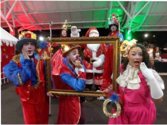 São Miguel do Iguaçu recebe Circo Vertical e Caravana de Natal com programação especial no centro da cidade