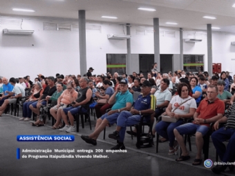 Administração Municipal entrega 200 empenhos do Programa Itaipulândia Vivendo Melhor