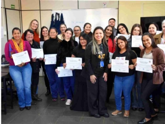 Governo Municipal e SENAC encerram curso de Manicure e Pedicure com entrega de certificados