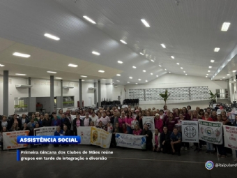 Primeira Gincana dos Clubes de Mães reúne grupos em tarde de integração e diversão