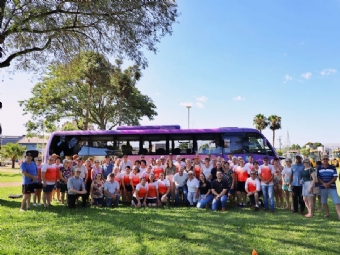 Itaipulândia recebe ônibus do programa Cuida Mais Paraná