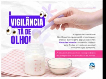Vigilância Sanitária orienta sobre proibição de lotes de fórmula infantil pela Anvisa