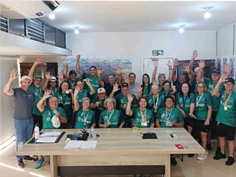 Idosos fazem história nos Jogos estaduais da Integração