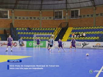 Série Prata do Campeonato Municipal de Futsal tem início com três jogos em Itaipulândia