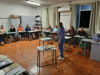 Professores da Rede Municipal participam de formação do Projeto Território da Leitura