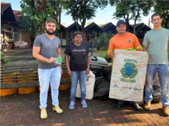 Recicla SMI de março recebe 741 quilos de materiais recicláveis