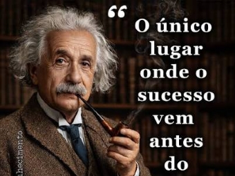 Albert Einstein, gênio da física, sobre liderança: “Dar o exemplo não é a principal maneira de influenciar os outros, é a única maneira.”