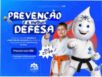 Governo Municipal realiza Estratégia de Multivacinação para crianças e adolescentes
