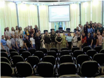 Rede de Proteção à Criança e Adolescente se reúne com integrantes do 14º Batalhão da Polícia Militar
