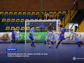 Itaipulândia garante três equipes nas finais da Copa Friella de Categorias de Base