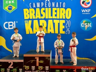 Atleta de São Miguel do Iguaçu conquista ouro em campeonato brasileiro de karatê no Paraná