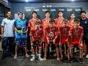 Itaipulândia conquista vice-campeonato em três categorias na Copa Friella