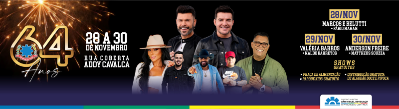 Banner aniversrio do municpio